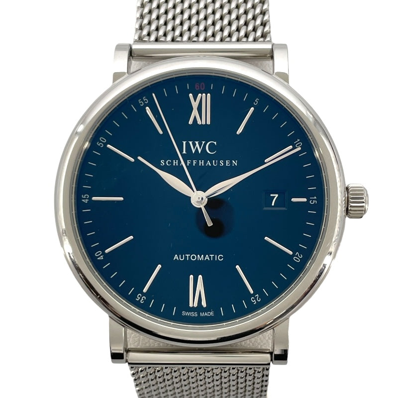 2025年2月OH・仕上済 美品 IWC ポートフィノ メンズ 自動巻 本物 2025年2月OH・仕上済 美品 IWC ポートフィノ メンズ 自動巻 本物