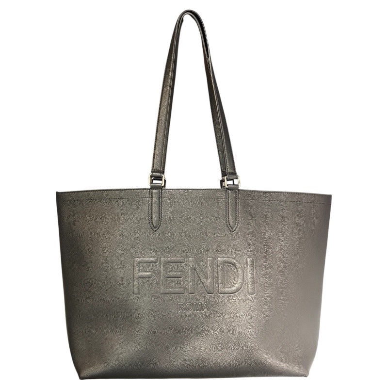 フェンディ FENDI トートバッグ 7VA610 ブラック レザー ユニ