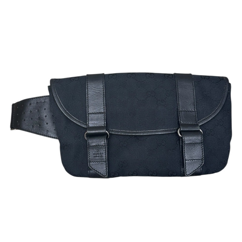 らいむ GUCCI GGキャンバス ボディバッグ　145851 グッチ GUCCI GGキャンバス ボディバッグ 145851 ブラック GG