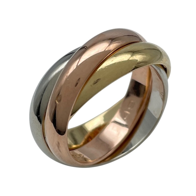 カルティエ Cartier トリニティリング マルチカラー K18YG/K18PG
