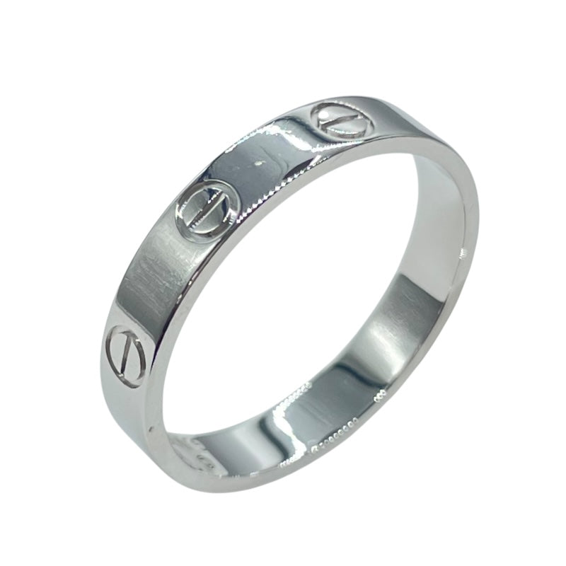 Cartier リング 950プラチナ カルティエ Cartier ミニラブリング プラチナ Pt950 ジュエリー
