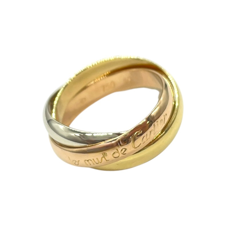 50 ファッション カルティエ Cartier トリニティリング ピンクゴールド