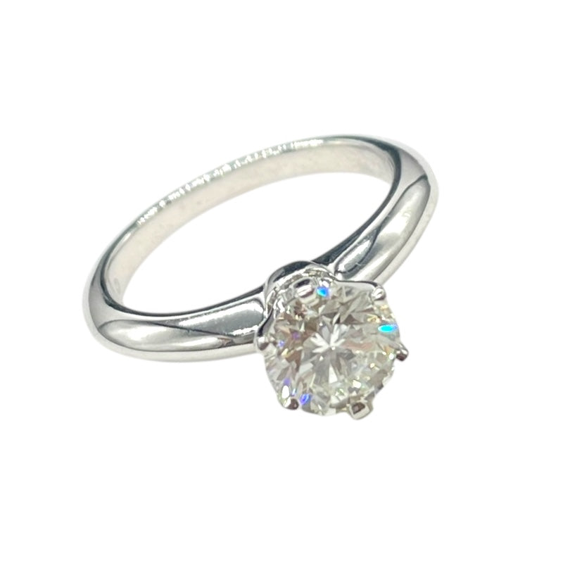 ティファニー TIFFANY&CO ソリティアリング プラチナ Pt950 ティファニー TIFFANY&CO ソリティアリング プラチナ Pt950