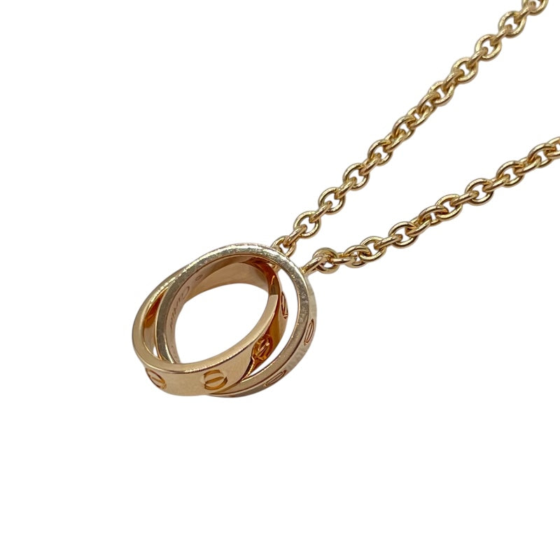 カルティエ Cartier ベビーラブネックレス ピンクゴールド Au750