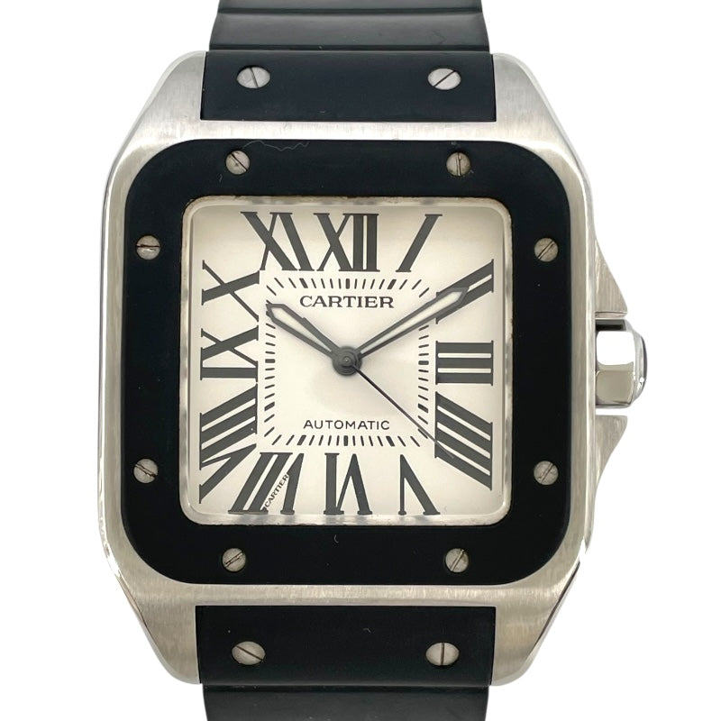 サントス 100 LM オートマ SS カルティエ Cartier サントス 100 LM サントス誕生100周年記念