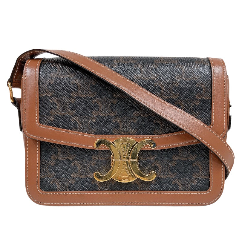 セリーヌ CELINE ティーントリオンフバッグ 188882 タン トリオンフ