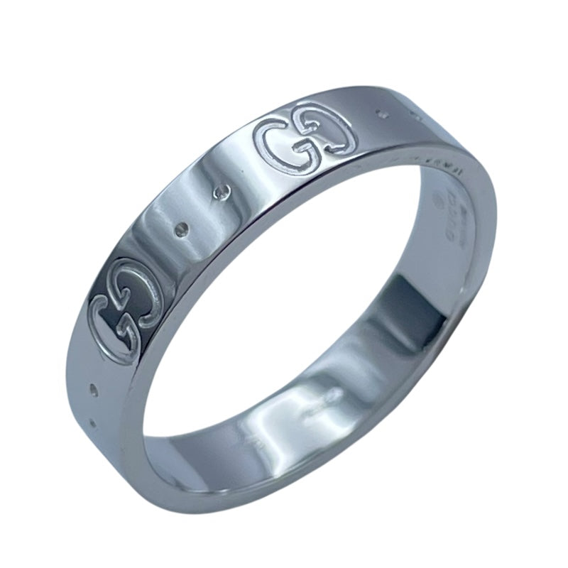 GUCCI AU750 ホワイトゴールドリング