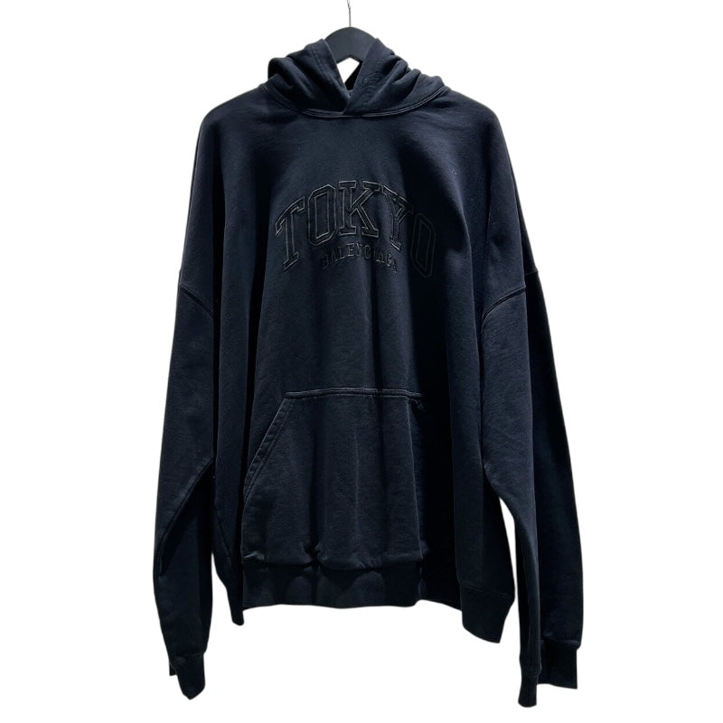 バレンシアガ BALENCIAGA TOKYO ロゴ刺繍スウェットパーカー