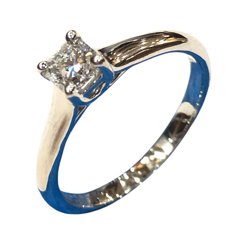 ティファニー TIFFANY＆CO ルシダソリティアリング シルバー Pt950  