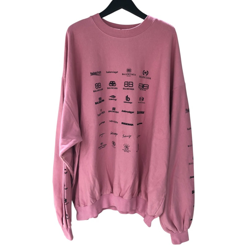 バレンシアガ BALENCIAGA ロゴプリントスウェットシャツ 720462