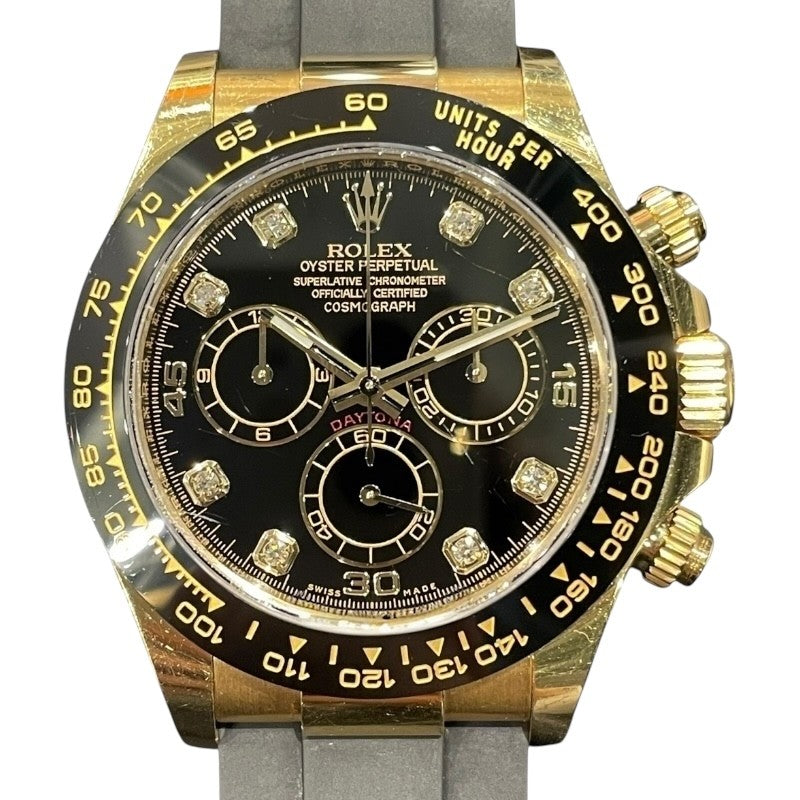 即購入NG様 ロレックス ROLEX デイトナ 116518LNG ブラック K18YG メンズ 腕時計