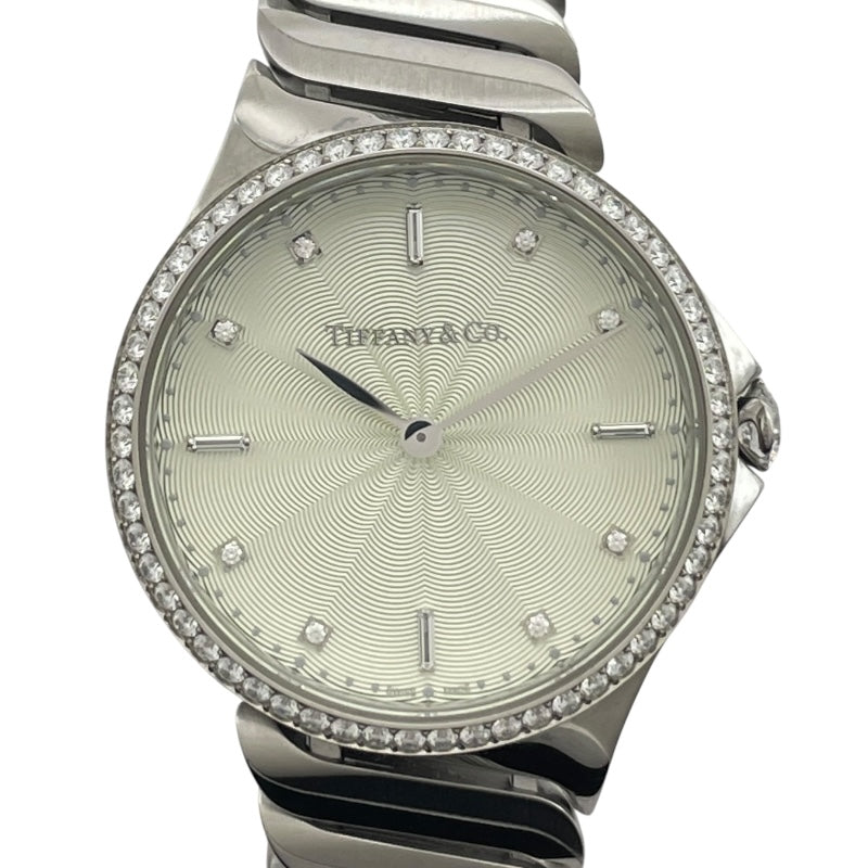 ティファニー TIFFANY＆CO メトロ2ハンド 60874875 シルバー SS  