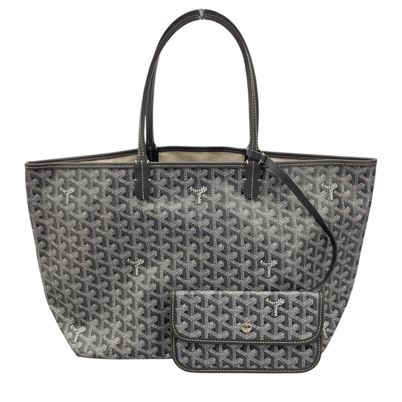 ゴヤール GOYARD サンルイPM グレー ゴヤールキャンバス レディース