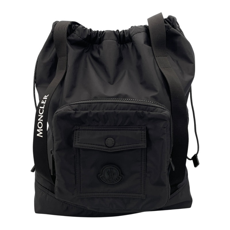 MONCLER ブラック トートバッグ モンクレール メンズバッグ モンクレール MONCLER トートバッグ ブラック ナイロン メンズ トート