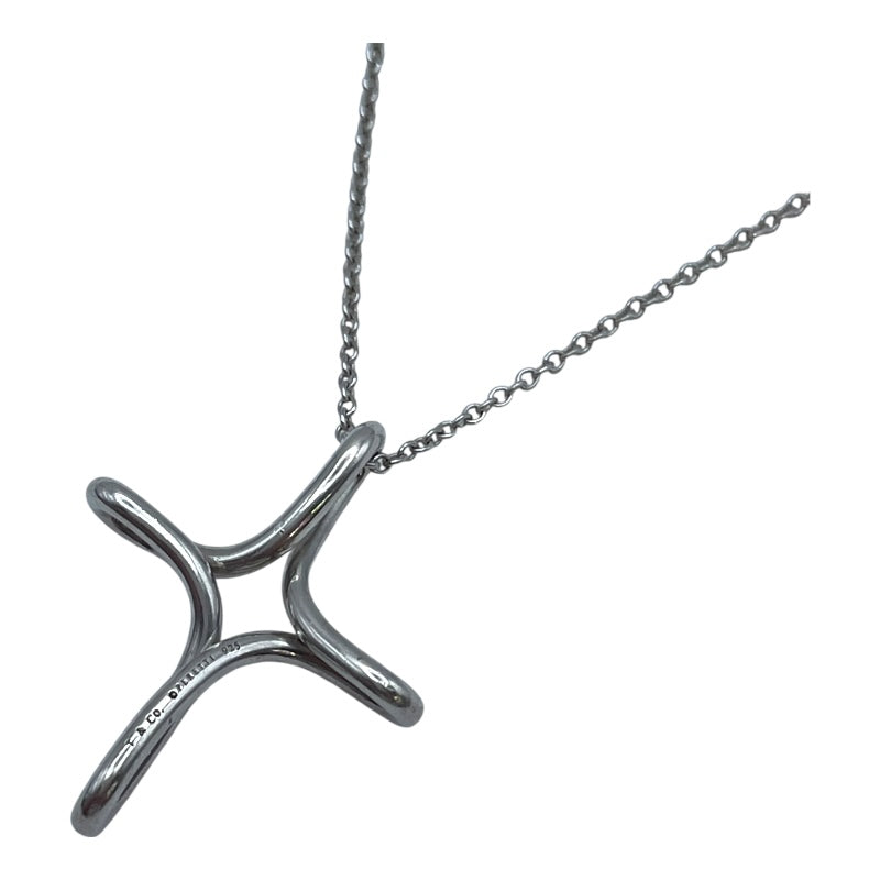 Tiffany & Co. クロスネックレス 925シルバー TIFFANY&Co. ティファニー クロス ネックレス 重量約114.0g 925