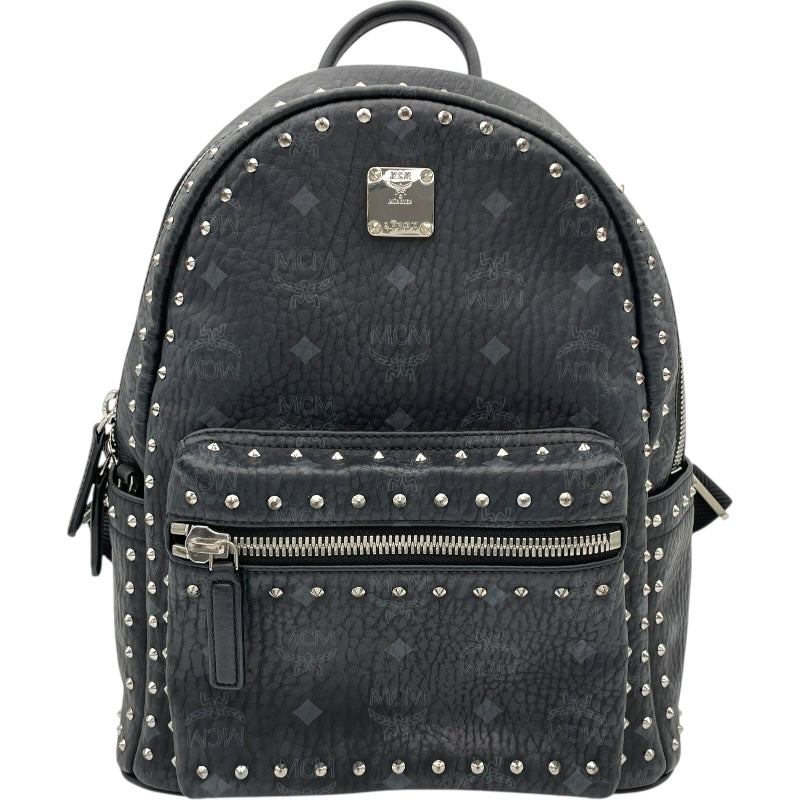 エム・シー・エム MCM スタークバックパックスモール ブラック ヴィセ