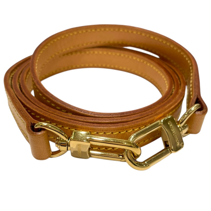 ビンテージ　ルイヴィトン　レザーショルダーストラップ ベージュ ルイ・ヴィトン LOUIS VUITTON ショルダーストラップ ベージュ