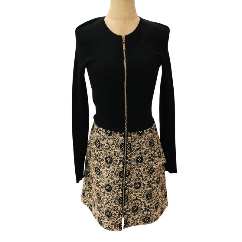 ルイヴィトン　ウールロゴワンピース36 ルイヴィトン ウールロゴワンピース36