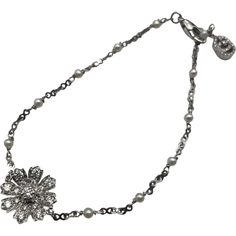 グッチ GUCCI フローラブレス ホワイトゴールド 750 ジュエリー | 中古