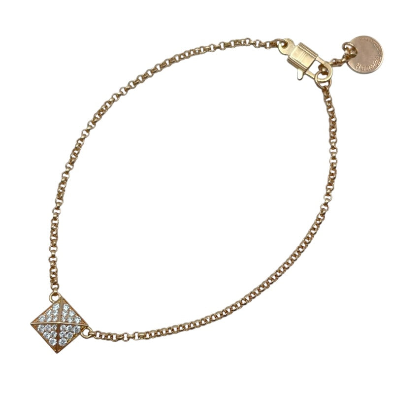 エルメス HERMES クルードゥHブレスPM ピンクゴールド Au750