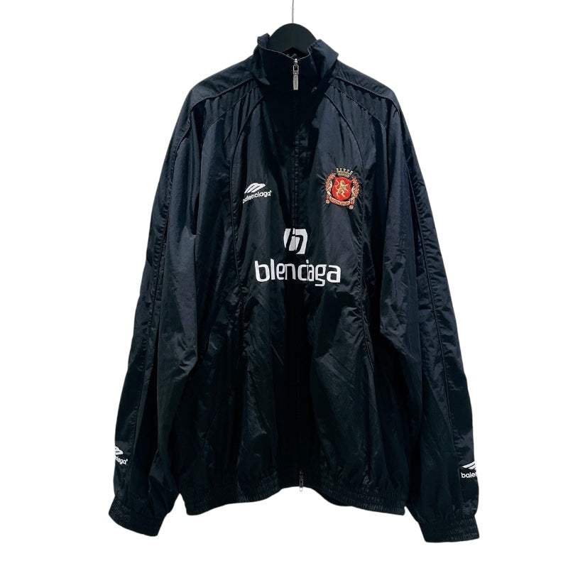 [BALENCIAGA]トラックジャケット Balenciaga ロゴ トラックジャケット | ブラック | FARFETCH JP