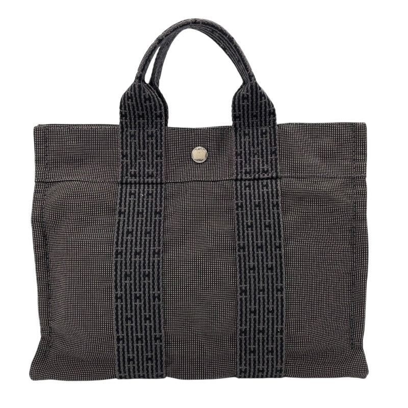 エルメス エールライン トート エルメス HERMES エールライントートPM グレー SV金具 トワル