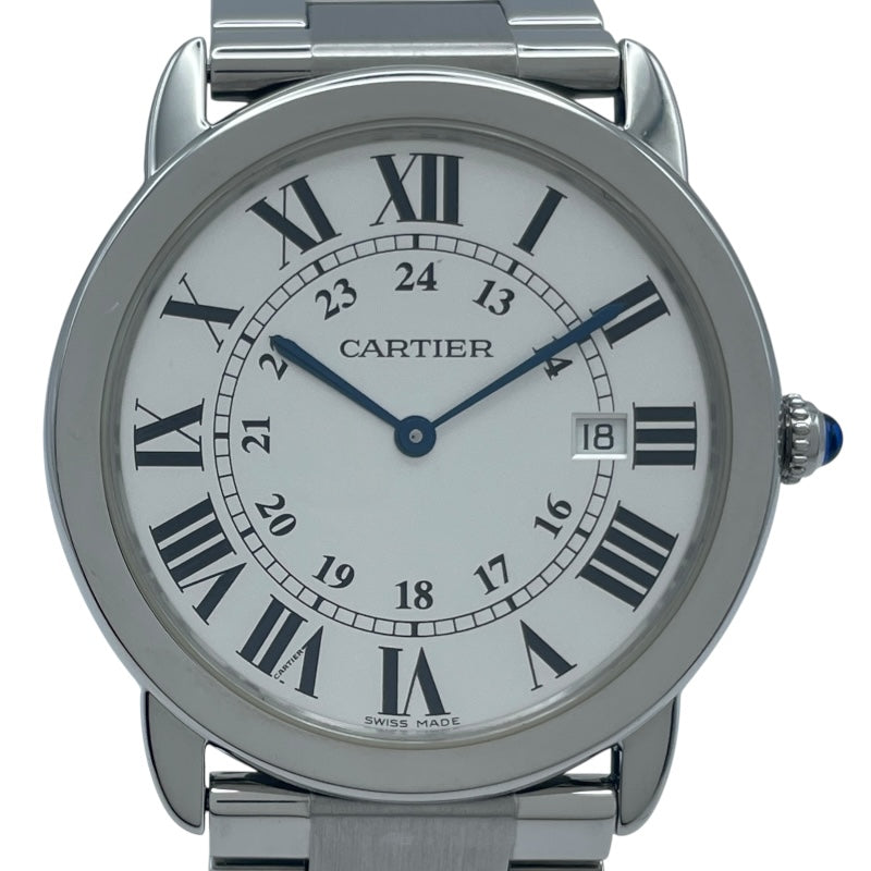 e*a様 Cartierの時計 カルティエ Cartier ロンドソロ ドゥ カルティエ LM W6701005