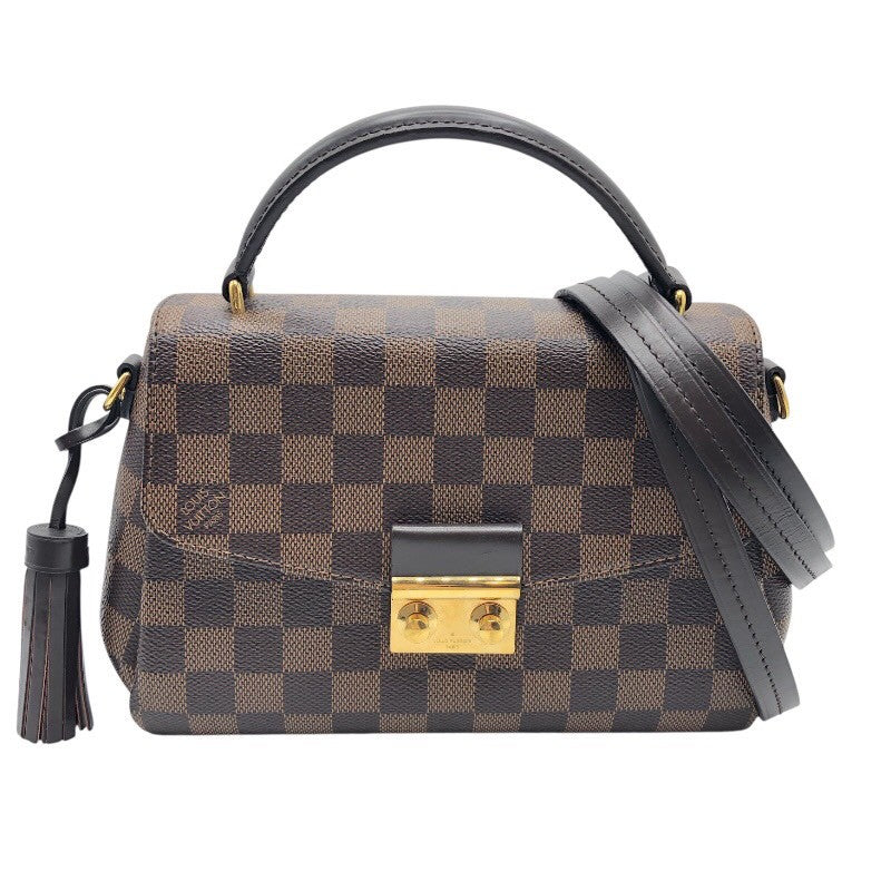 ルイ・ヴィトン LOUIS VUITTON クロワゼット N53000 ブラウン×GD金具 ダミエ レディース ショルダーバッグ ルイ・ヴィトン LOUIS VUITTON クロワゼット N53000 ブラウン×GD金具