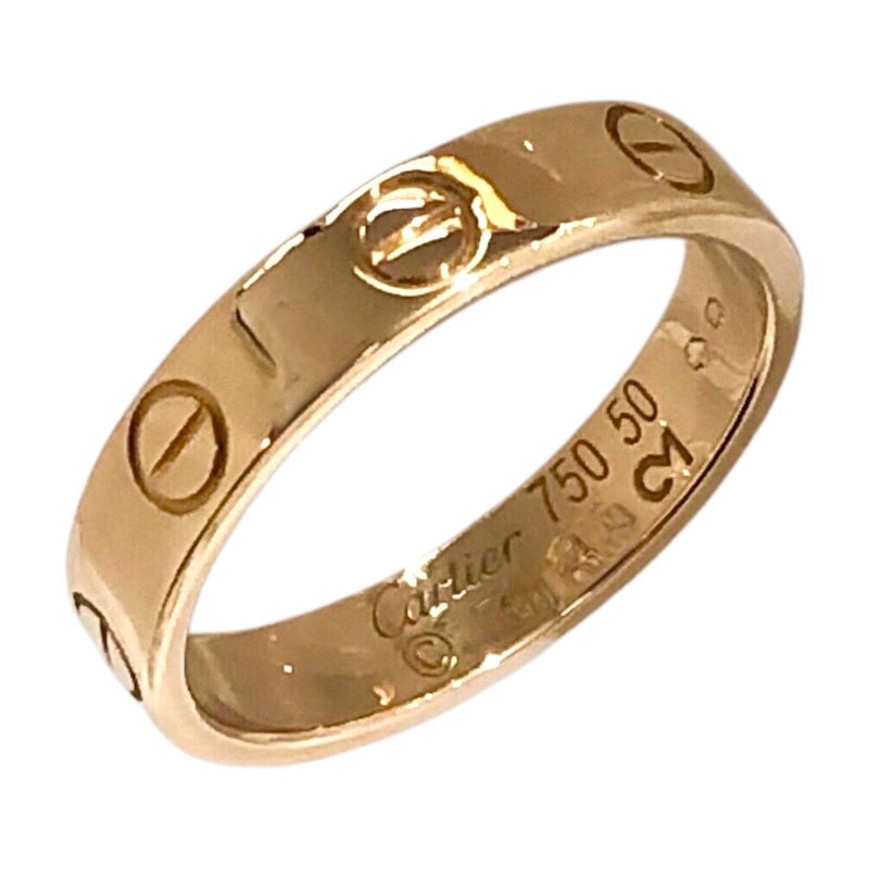 Cartier カルティエ ミニラブリング 750PG ピンクゴールド 8号 カルティエ Cartier ミニラブリング ピンクゴールド 750PG