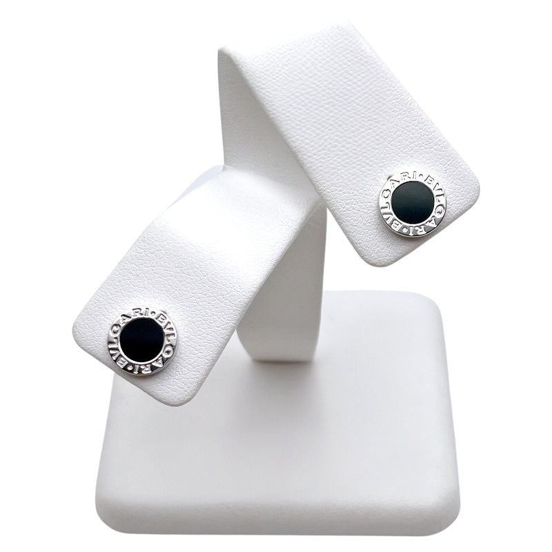 ブルガリ BVLGARI ブルガリブルガリピアス ホワイトゴールド 750WG