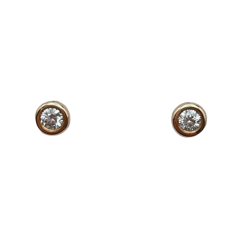 ティファニー TIFFANY＆CO バイザヤードピアス ピンクゴールド 750