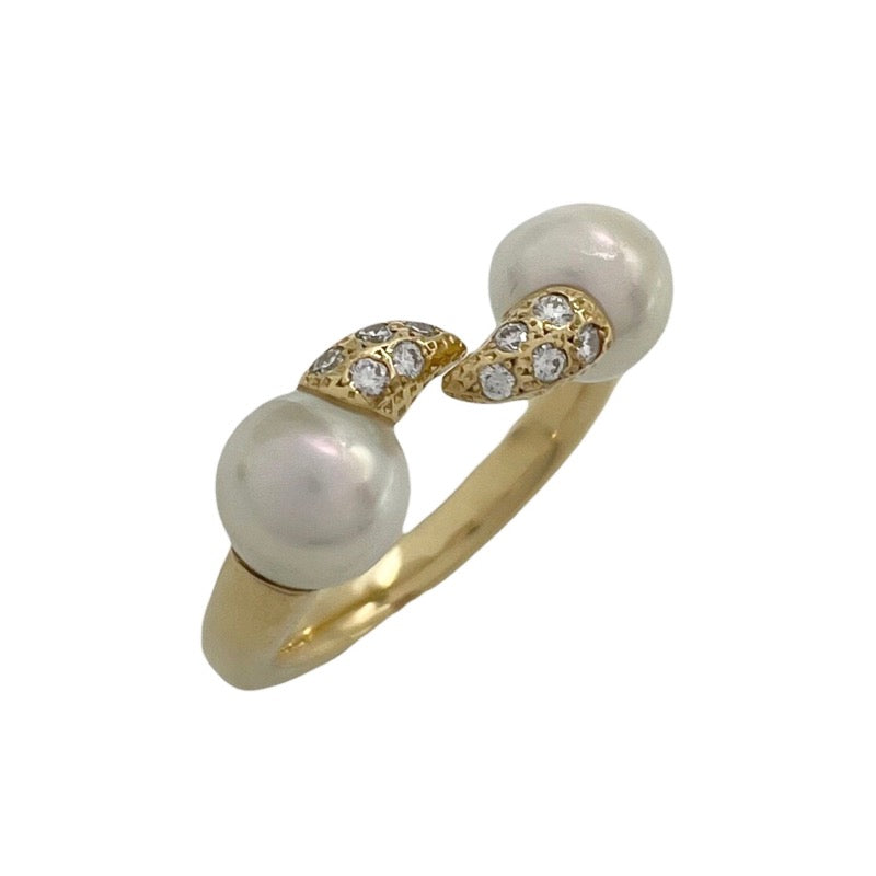 TASAKI デインジャー ファング ダイヤモンド パヴェ リング 13号？ タサキ TASAKI デインジャー ファング パヴェダイヤリング K18YG