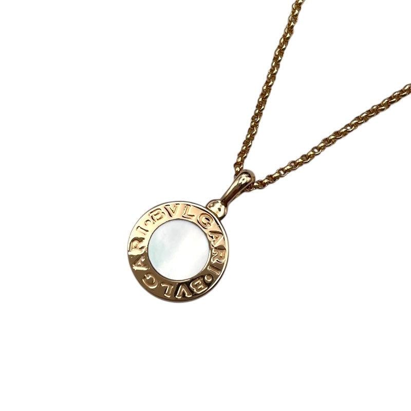 ブルガリ BVLGARI ブリガリブルガリネックレス ピンクゴールド 750PG