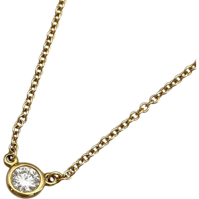 ティファニー TIFFANY&CO バイザヤードネックレス ゴールド ティファニー TIFFANY&CO バイザヤードネックレス ゴールド