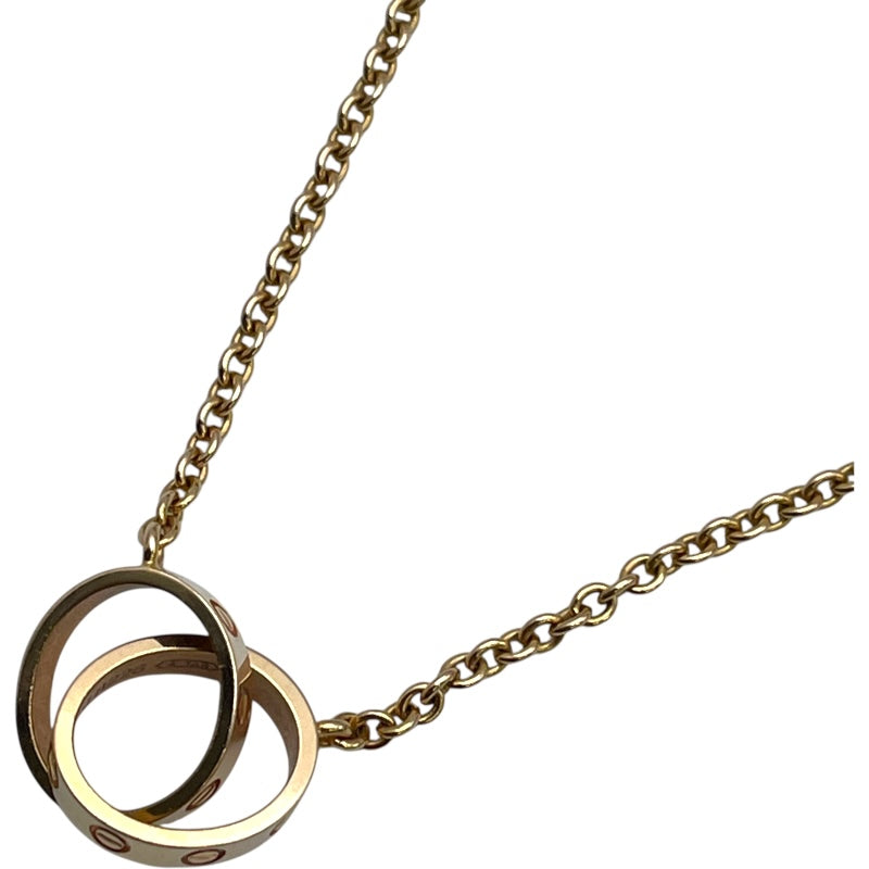 カルティエ Cartier ベビーラブネックレス ピンクゴールド 750