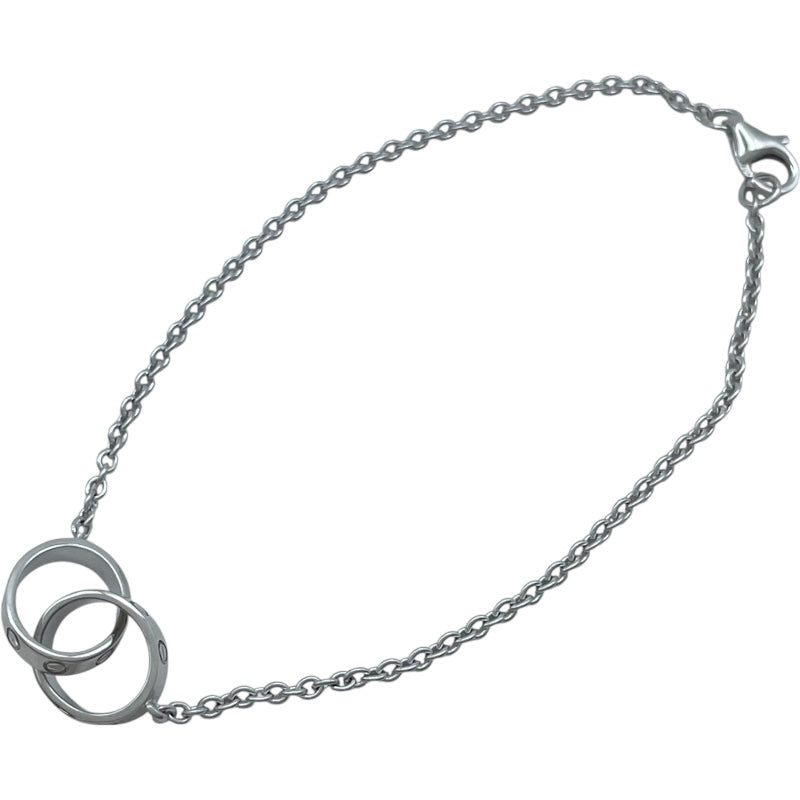 カルティエ Cartier ベビーラブブレス ホワイトゴールド 750
