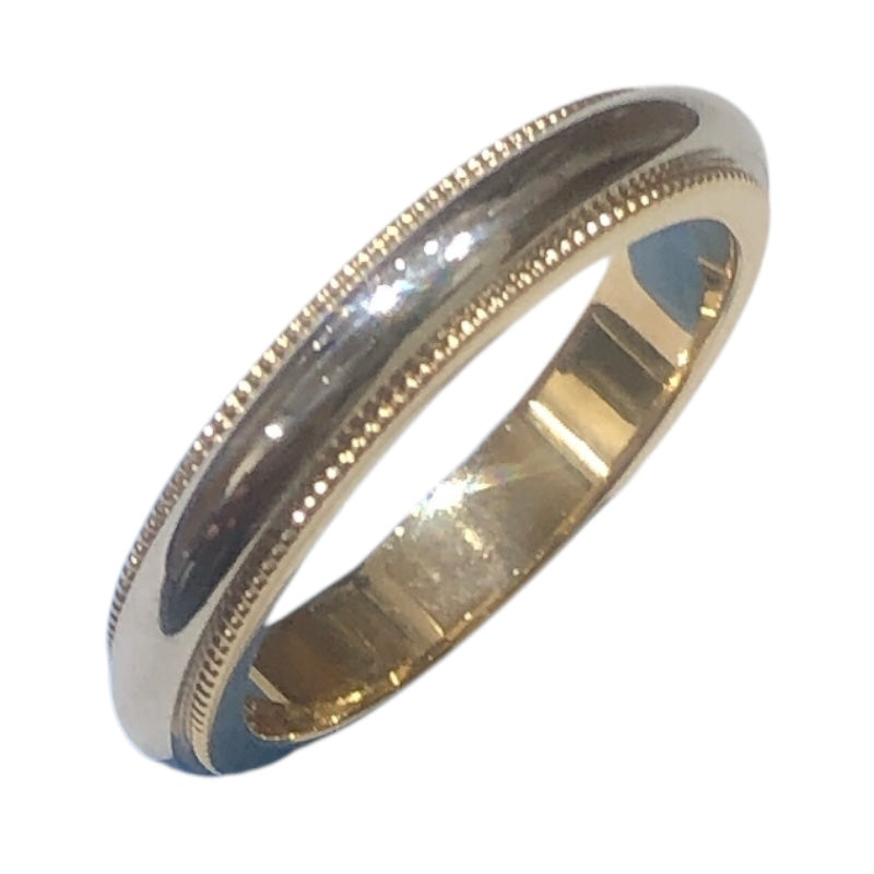 ティファニー ミルグレイン リング Tiffany & Co. プラチナ