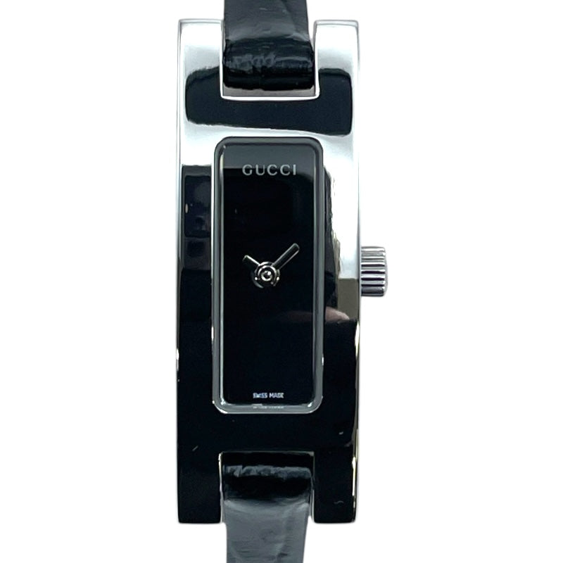 グッチ GUCCI レディースウォッチ 3900L ブラック SS クオーツ