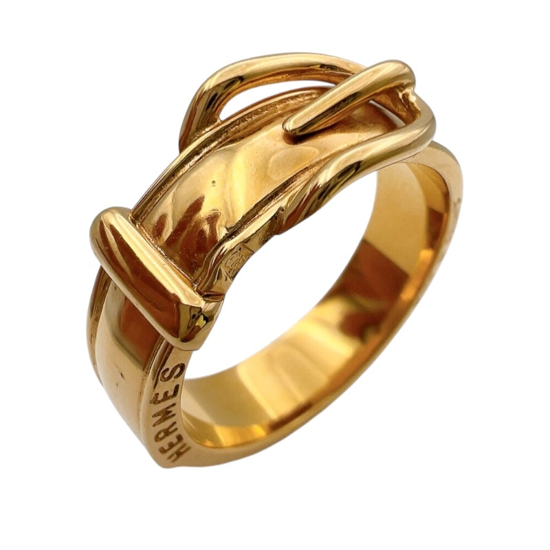 エルメス HERMES サンチュール スカーフリング ゴールド メタル