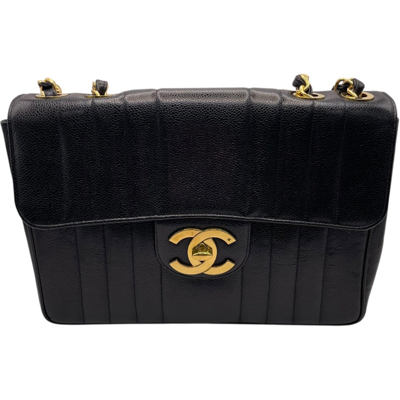 シャネル CHANEL マドモアゼル チェーンショルダーバッグ ブラック