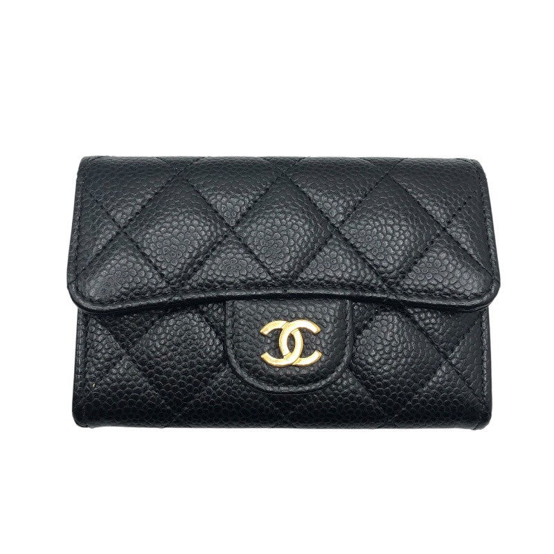 シャネル CHANEL マトラッセカードケース AP0214 キャビアスキン シャネル CHANEL マトラッセカードケース AP0214 キャビアスキン