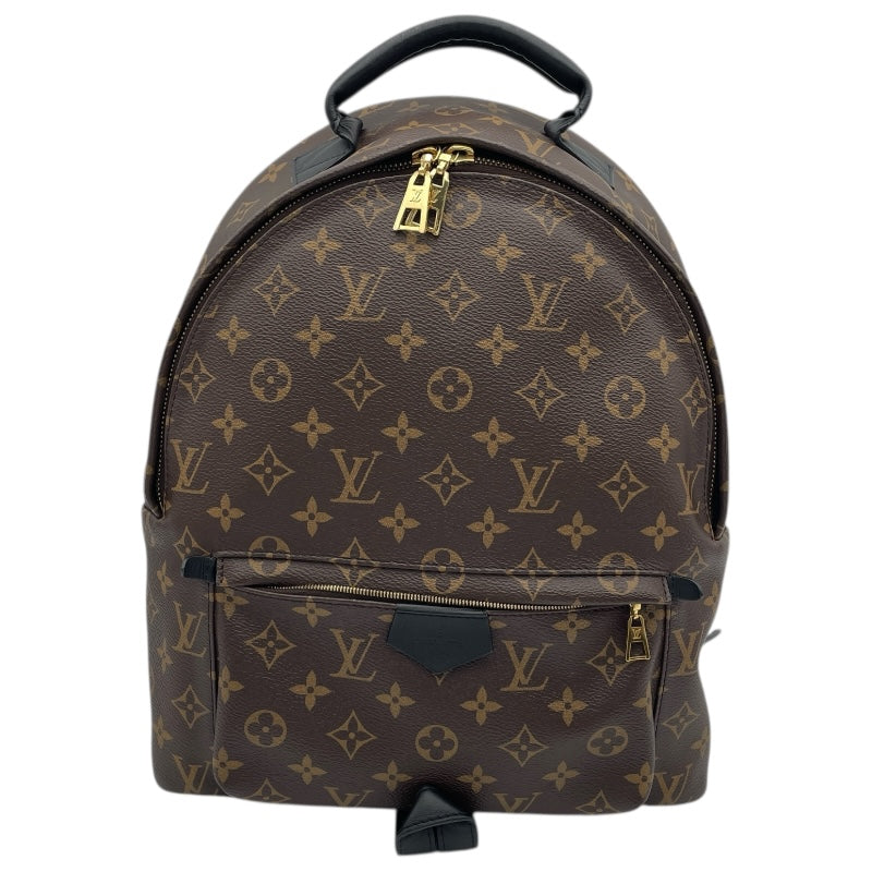 美品 M44874 モノグラム　パームスプリングス リュックサック　MM ルイ・ヴィトン LOUIS VUITTON パームスプリングスMM M44874 ブラウン