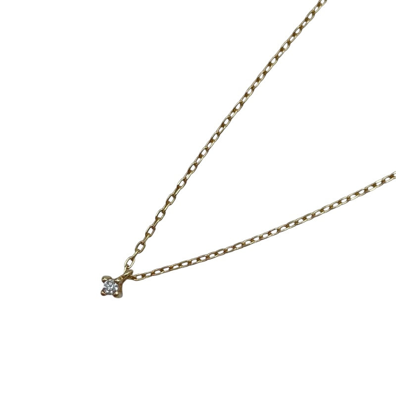 エテ ete 1Pダイヤネックレス ゴールド K10 ジュエリー | 中古ブランド