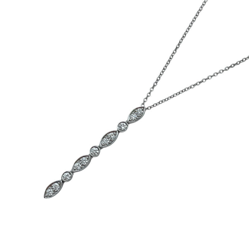 TIFFANY&Co. プラチナ チェーンのみ PT950 46cm ティファニー TIFFANY＆CO スイングドロップネックレス プラチナ Pt950