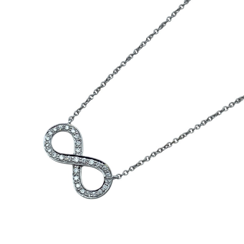 ティファニー TIFFANY＆CO インフィニティダイヤネックレス プラチナ