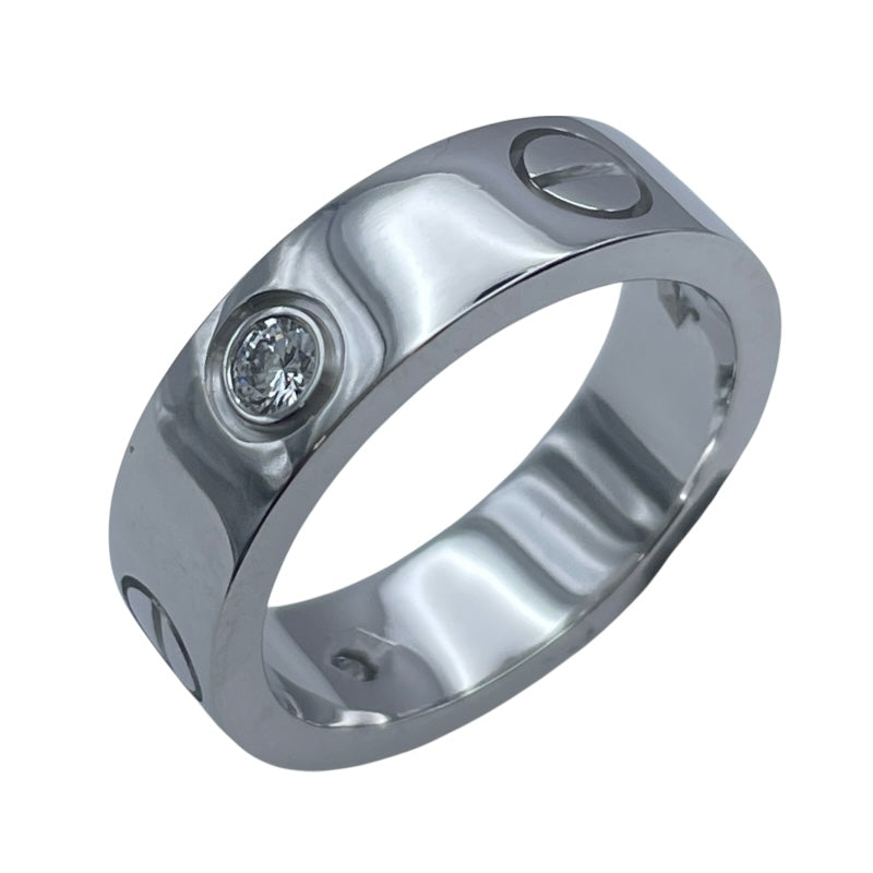 カルティエ Cartier ラブリング(3Pダイヤ) ホワイトゴールド 750