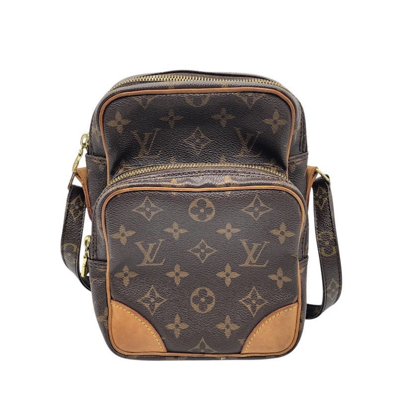 【LOUIS VUITTON/ルイ・ヴィトン】 モノグラム M45236 アマゾン ショルダーバッグ PVC ブラウン ユニセックス【中古】【真子質店】【BL】【MaMoK】 ルイ・ヴィトン LOUIS VUITTON アマゾン M45236 ブラウン モノグラム