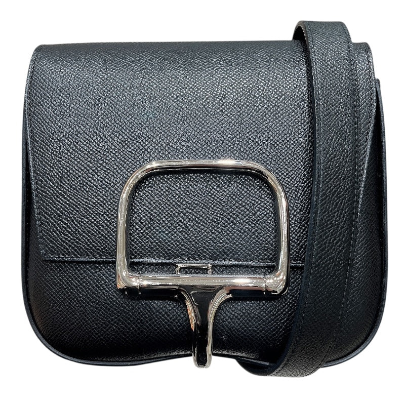 エルメス HERMES ショルダーバッグ デッラ カヴァッレリア ミニ ヴォーエプソン ゴールド シルバー金具 茶 U刻印(2022年製) 【箱】【中古】 HERMES - エルメス HERMES ショルダーバッグ デッラ カヴァッレリア