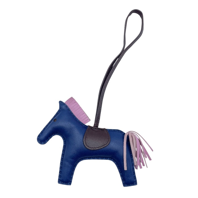 エルメス　ロデオ　mm ロデオ チャーム MM ブルーサフィール ネイビー[] rodeo charm MM