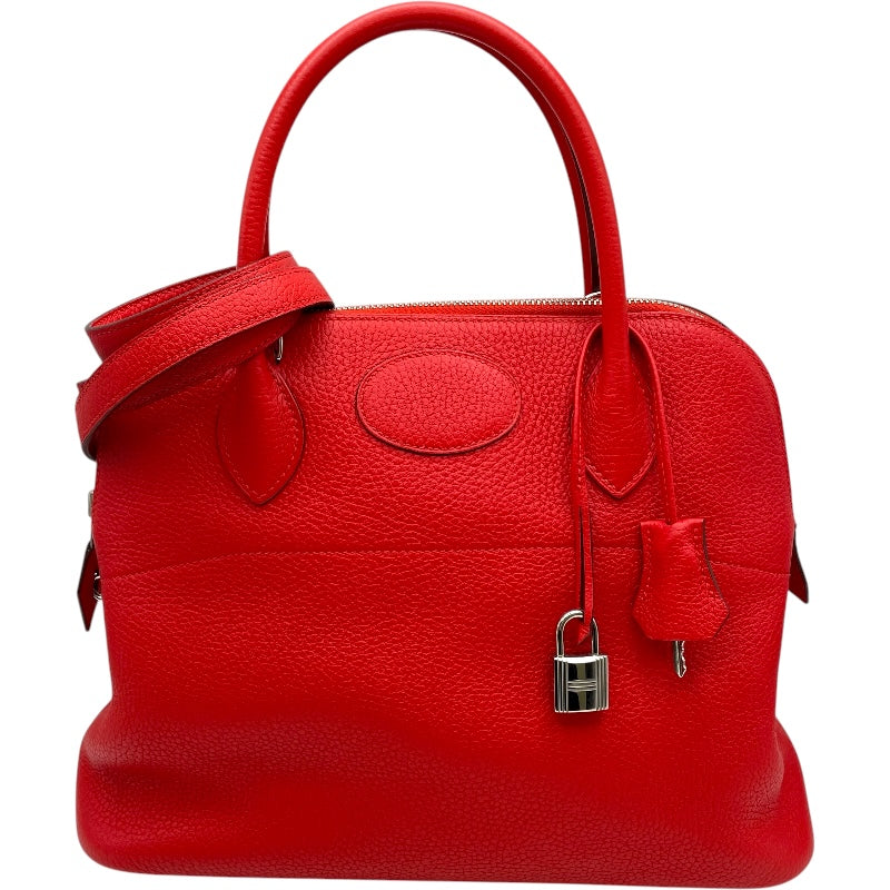 エルメス HERMES ボリード31 X刻印 ルージュトマト トリヨン レディース ショルダーバッグ エルメス HERMES ボリード31 X刻印 ルージュトマト トリヨン